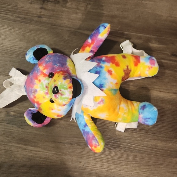 Bioworld tye dye grateful dead bear backpack - Picture 1 of 8